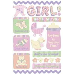   Girl Cardstock Scrapbook Stickers (10597): Arts, Crafts & Sewing