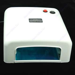 Nail Art Dryer Gel Curing UV Lamp 36W 4X 9W Light Tube  