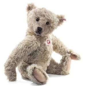  Steiff Theo Grey Plush Teddy Bear: Toys & Games