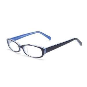  HT058 prescription eyeglasses (Dark Blue) Health 