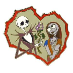    Disney Pins Nightmare Valentine Jack and Sally Toys & Games