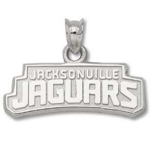  Jacksonville Jaguars 3/8 Word Mark Pendant   Sterling 