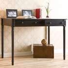  Highland Black 2 drawer Desk
