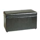 Office Star Splendid Square Storage Ottoman with Cubes