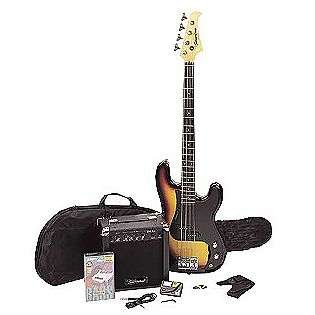 Revolver Bass Guitar & Amp Package  Silvertone Computers & Electronics 