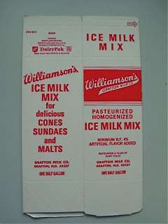 Williamsons Grafton North Dakota Milk Container  