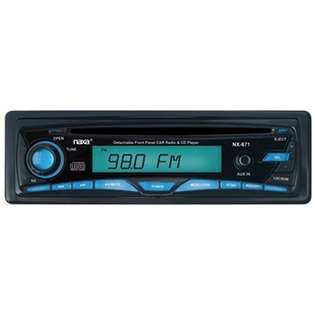 Naxa NX 671 DETACHABLE STEREO AM FM.MPX CAR RADIO WITH COMPACT DISC 