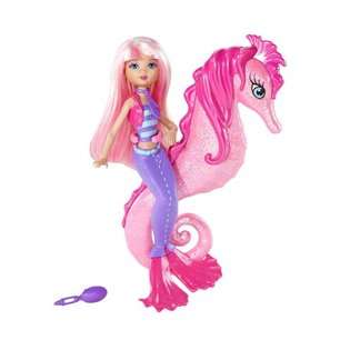 Barbie Pink Mermaid and Sea Horse