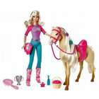 Barbie Doll And Tawny Horse Playset