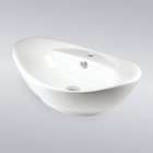   CB 017 Bathroom Egg Porcelain Ceramic Vessel Vanity Sink Art Basin