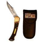 Schrade Golden Bear Pocket Knife with Nylon Sheath   Clam Pack