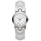 DKNY Watch, Womens White Leather Strap NY4948