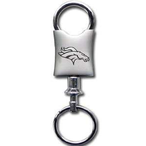 Denver Broncos Valet Key Chain   NFL Football Fan Shop Sports Team 
