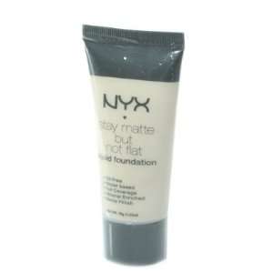  NYX Stay Matte Not Flat Liquid Foundation  Ivory #SMF01 
