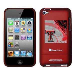  Texas Tech Swirl on iPod Touch 4g Greatshield Case 