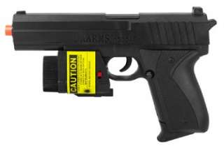 Airsoft Spring Handgun Pistol M555AF Laser & Flashlight  