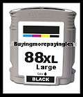 C9396AN Black Ink Cartridge fits HP 88 XL C9385AN C9396 OfficeJet 