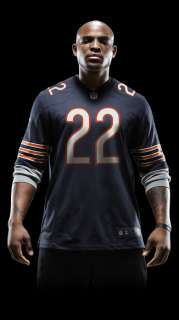 Nike Store. NFL Chicago Bears (Matt Forte) Mens Football Home Game 