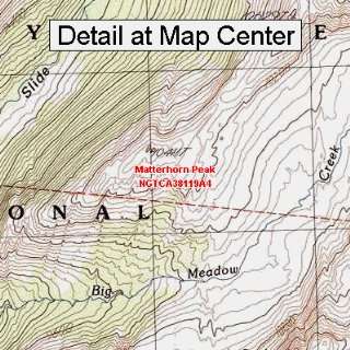     Matterhorn Peak, California (Folded/Waterproof)