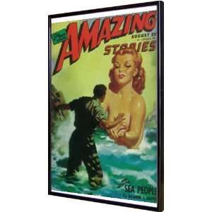 Amazing Stories (Pulp) 11x17 Framed Poster