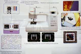 Janome 19110 Computerised Sewing Machine Tailoring Quilting Patchwork 