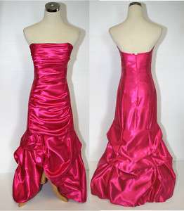 NWT JESSICA McCLINTOCK $160 Fuchsia Prom Gown 5  