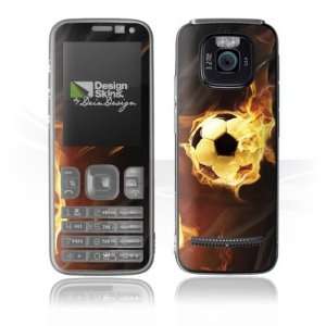 com Design Skins for Nokia 5630 Xpress Music   Burning Soccer Design 