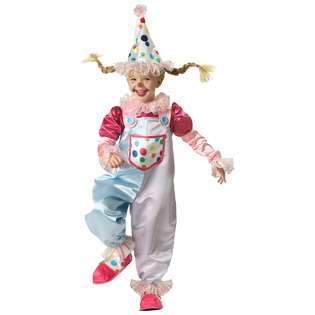 In Character Costumes Cutie Clown Toddler Costume 2T 
