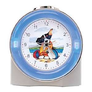 Sandy Pup LED Alarm Clock SS 17510:  Home & Kitchen