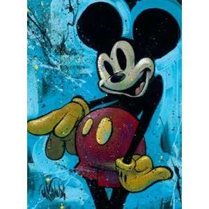 Mickey Mouse Disney Fine Art by David Garibaldi Street Mouse  