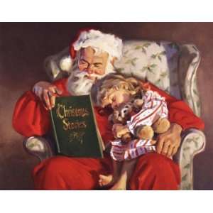  Christmas Stories   Poster by Tom Browning (10 x 8)