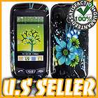  FLOWER HARD CASE COVER SNAP ON PROTECTOR FOR LG VN270 COSMOS TOUCH