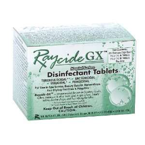  Raycide GX Hospital Grade Salon Disinfectant Tablets makes 