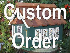 Handmade Custom painted Victorian Mailbox  