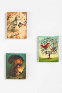     Chris Buzelli Mystical Woodland Creatures Wall Art   Set of 3