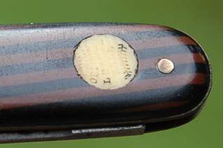   Camillus Figural Baseball Bat Shaped Folding Pocket Knife 3 3/4 Long