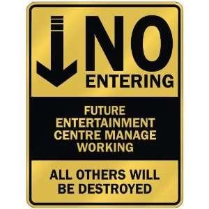   NO ENTERING FUTURE ENTERTAINMENT CENTRE MANAGE WORKING 