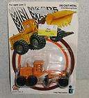 Zee Toys Mini Macks MOTO GRADER Orange 1989 *MOC Hong Kong