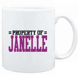 Mug White  Property of Janelle  Female Names  Sports 