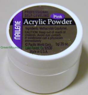 Nailene Acrylic Nail Powder ~ PINK  