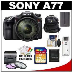  Sony Alpha SLT A77 Translucent Mirror Technology Digital SLR Camera 