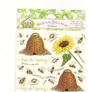    SUSAN BRANCH STICKERS   Honey Bees Jumbo: Arts, Crafts & Sewing