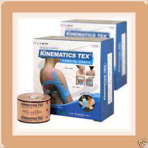 Kinesiology Theraphy Kinematics Tex Tape 30 rolls Beige  