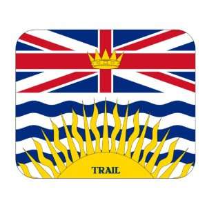  Canadian Province   British Columbia, Trail Mouse Pad 
