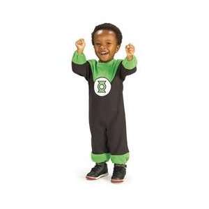  Rubies Green Lantern Romper Costume Size Newborn Baby