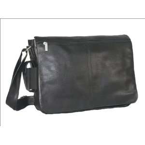 David King 3189 Imperial Leather 16 Messenger Bag Color: Café / Dark 