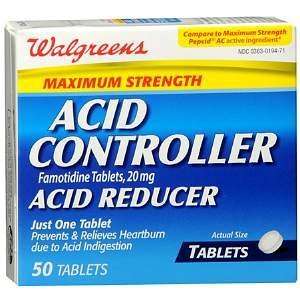   Acid Controller Tablets, 50 ea Health 