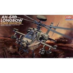  Academy 1/48 AH 64D Apache Longbow Kit Toys & Games