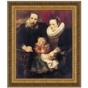  Wildens Family Portrait, 1621, Canvas Replica Painting 