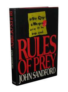 Rules Of Prey by John Sandford 1989, Hardcover  